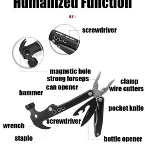 Stainless 5 em 1 - Martelo, Alicate, Chave de Fenda, Chave Philips e Alicate